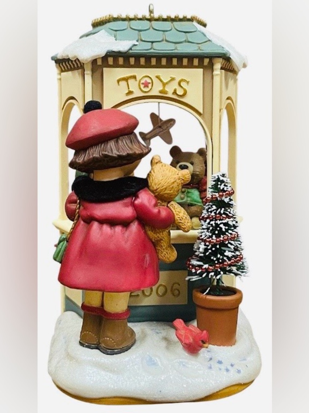 2006 Toy Shop Christmas Window Hallmark Keepsake Vintage Collectible Ornament